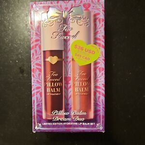 Too Faced Pillow Balm Dream Duo - Berry  and Jam